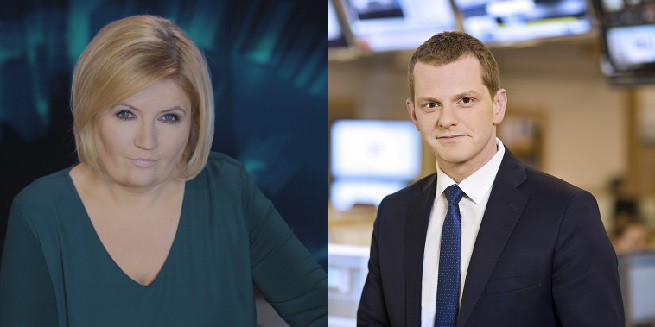 Beata Lubecka i Bartosz Kurek; fot. Telewizja Polsat
